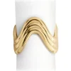 Outlet NJ5111 RIPPLE NAPKIN RINGS (SET OF 4) - cozylivehome.com | we sell a wide range of comfortable household items Shop All