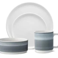Sale Noritake Color Stax Ombre Charcoal Service For 4 - cozylivehome.com | we sell a wide range of comfortable household items Shop All