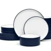 Shop Noritake Colortex Stony Navy Dinnerware Service for 4 - cozylivehome.com | we sell a wide range of comfortable household items Shop All