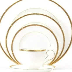 Noritake Rochelle Gold Dinnerware Service For 4 - cozylivehome.com | we sell a wide range of comfortable household items^ Shop All