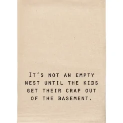 Sale NOT AN EMPTY NEST FUNNY NATURAL TOWEL - cozylivehome.com | we sell a wide range of comfortable household items Shop All