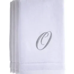 Cheap O - Cotton velour monogram towel - White - cozylivehome.com | we sell a wide range of comfortable household items Giftware