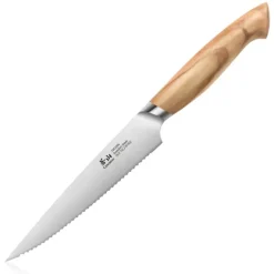 Flash Sale OLIV Serrated Utility Knife 5" - cozylivehome.com | we sell a wide range of comfortable household items Shop All