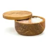Store Olive Wood Salt Box - cozylivehome.com | we sell a wide range of comfortable household items Shop All
