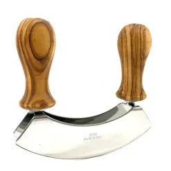 Discount Olive Wood Weighing Cutter, Stainless Steel Double Blade - cozylivehome.com | we sell a wide range of comfortable household items Shop All