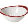 Outlet Omada - Trendy, Red Ruby Edge, Colander, 10.25" - cozylivehome.com | we sell a wide range of comfortable household items Housewares