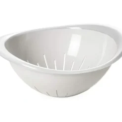 Store Omada - Trendy, White/Clear Edge, Colander - cozylivehome.com | we sell a wide range of comfortable household items Housewares