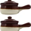 Best Sale Onion Soup Crock Brown - cozylivehome.com | we sell a wide range of comfortable household items Shop All