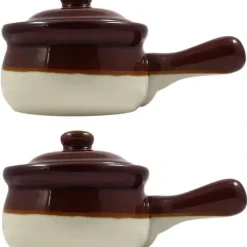 Best Sale Onion Soup Crock Brown - cozylivehome.com | we sell a wide range of comfortable household items Shop All