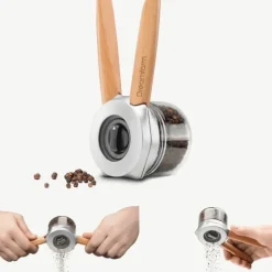 Hot ORTWO CERAMIC SALT & PEPPER MILL BEECHWOOD - cozylivehome.com | we sell a wide range of comfortable household items Shop All