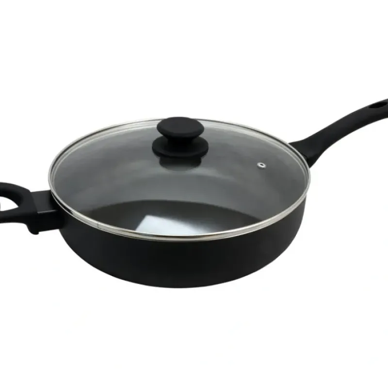 Cheap Oster Ashford 5 Quart Saute Pan With Lid In Black - cozylivehome.com | we sell a wide range of comfortable household items Housewares