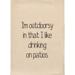 New OUTDOORSY FUNNY NATURAL TOWEL - cozylivehome.com | we sell a wide range of comfortable household items Shop All