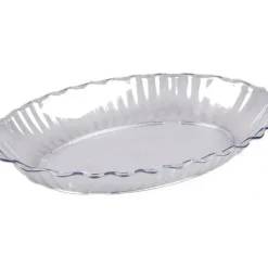 Clearance Oval Deli Platter - 11 5/16 x 15 3/16" Clear - cozylivehome.com | we sell a wide range of comfortable household items Serveware