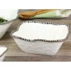 Hot Pampa Bay Medium Square Salad Bowl CER-2252-W - cozylivehome.com | we sell a wide range of comfortable household items Giftware