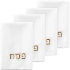 Outlet PE-NPK-GO Pesach Napkin - Gold Set Of 4 - cozylivehome.com | we sell a wide range of comfortable household items Shop All