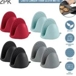 Discount 2pk- Heat Resistant Silicone MINI Pot Gripper - Asst. - cozylivehome.com | we sell a wide range of comfortable household items Housewares