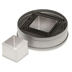 Shop PLAIN SQUARE CUTTER SET - cozylivehome.com | we sell a wide range of comfortable household items Shop All