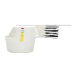 Best PLASTIC MEASURING CUPS SNAPS WHT 6 PC - cozylivehome.com | we sell a wide range of comfortable household items Shop All