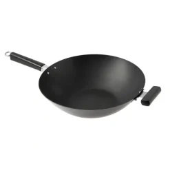 Online Professional Series Carbon Steel Nonstick Wok 14" - cozylivehome.com | we sell a wide range of comfortable household items Shop All