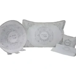 Sale PS800 Pesach Set Brocade - 4 Pc with Plastic - cozylivehome.com | we sell a wide range of comfortable household items Shop All