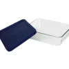 Online PYREX-RECT* 6cup-BAKE DISH-BLUE COV - cozylivehome.com | we sell a wide range of comfortable household items Shop All