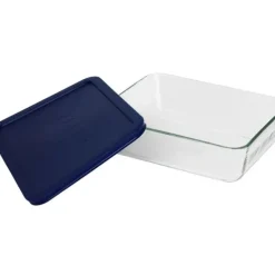 Online PYREX-RECT* 6cup-BAKE DISH-BLUE COV - cozylivehome.com | we sell a wide range of comfortable household items Shop All