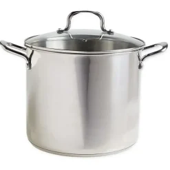 Best Sale 20QT STOCK POT,GLS LID, S/S - cozylivehome.com | we sell a wide range of comfortable household items Housewares