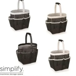 Sale QUICK DRY PORTABLE BATH TOTE WITH RUBBER MESH 7 POCKETS - cozylivehome.com | we sell a wide range of comfortable household items Housewares
