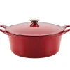Clearance Rachel Ray 5 Qt Cast Iron Dutch Oven - cozylivehome.com | we sell a wide range of comfortable household items Housewares