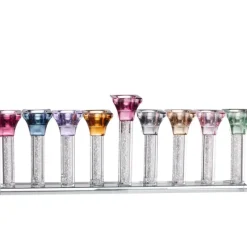 Online Rainbow Crystal Menorah - cozylivehome.com | we sell a wide range of comfortable household items Shop All