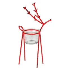 Outlet Red Reindeer Tea light Holder - cozylivehome.com | we sell a wide range of comfortable household items Shop All