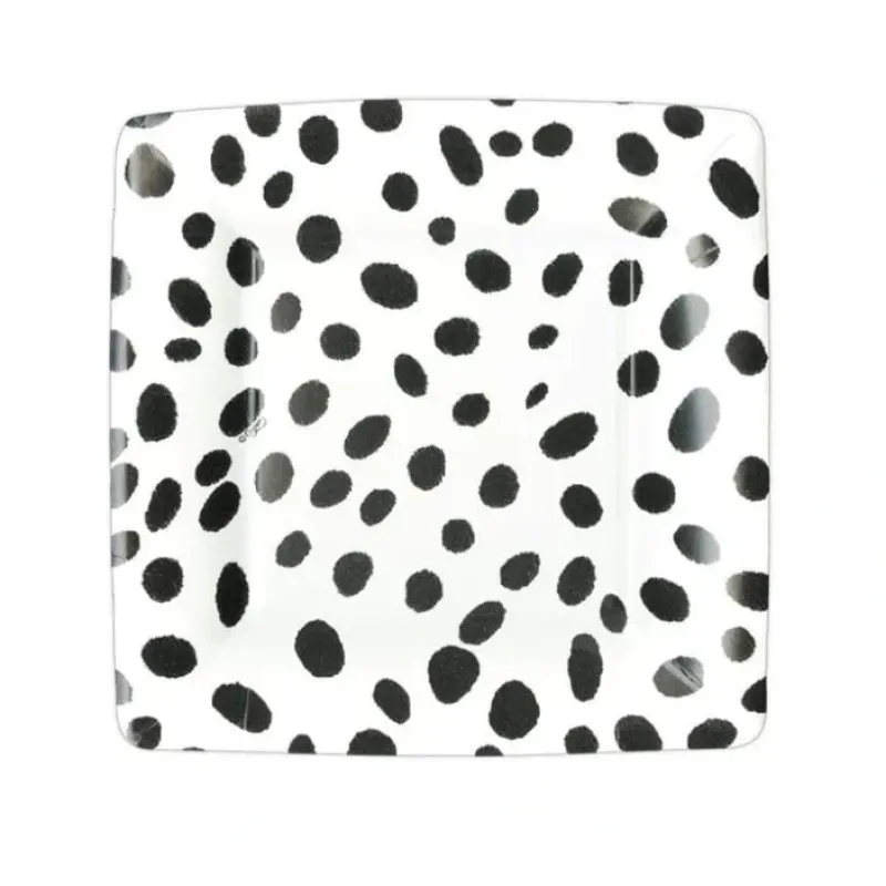 Shop SALAD PLATES SPOTS BLACK - cozylivehome.com | we sell a wide range of comfortable household items Shop All