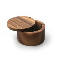 Online SALT CELLAR ACACIA WOOD - cozylivehome.com | we sell a wide range of comfortable household items Shop All