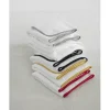 Sale Satin Luxe white with white binding towel - cozylivehome.com | we sell a wide range of comfortable household items Housewares