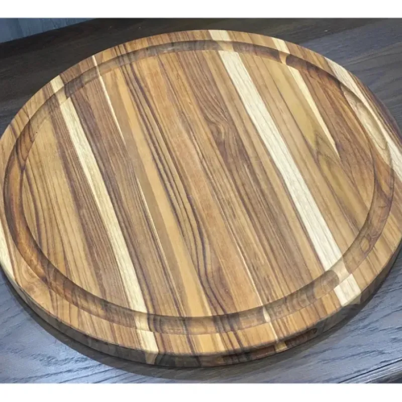 Shop SCANDI Edge grain round reversible board w/ juice canal - cozylivehome.com | we sell a wide range of comfortable household items Shop All