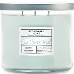 New SEA SALT MIST MEDIUM APOTHECARY JAR CANDLE - cozylivehome.com | we sell a wide range of comfortable household items Shop All