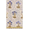 Best Sale SEMIS DE FLEURS BLUE GUEST TOWEL - cozylivehome.com | we sell a wide range of comfortable household items Shop All