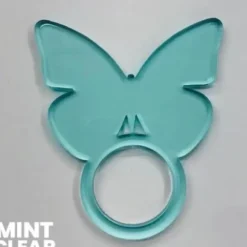 Fashion Set of 4 Clear Mint Butterfly Napkin Ring - cozylivehome.com | we sell a wide range of comfortable household items Shop All