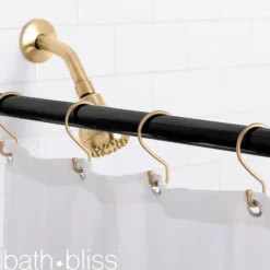 Best S-Hook Shower Curtain Rings - Sgold - cozylivehome.com | we sell a wide range of comfortable household items Housewares