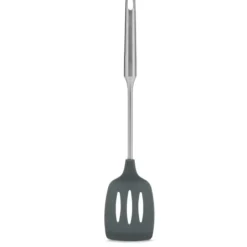 Hot Silicon Slotted Turner, Grey - cozylivehome.com | we sell a wide range of comfortable household items Housewares