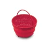 Cheap SILICONE STEAMER 6 QT RED - cozylivehome.com | we sell a wide range of comfortable household items Shop All