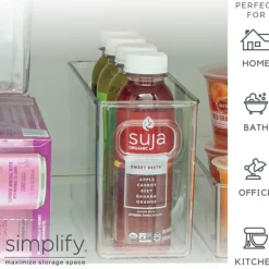 Outlet Small Narrow Vertical Stripe Organizer - 10"x4"x3" - Clear - cozylivehome.com | we sell a wide range of comfortable household items Shop All