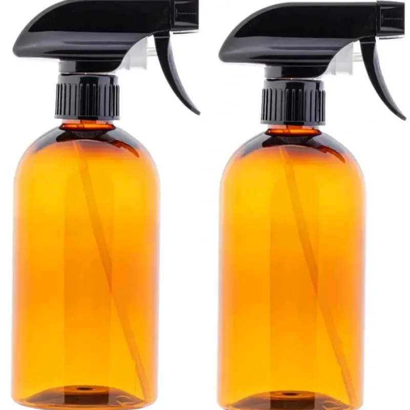 Outlet Spray Bottle 16 OZ - Ounces Amber 3.625"x2.8 - cozylivehome.com | we sell a wide range of comfortable household items Housewares