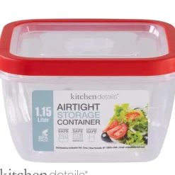 Outlet Square Clear View Top, Durable Storage Set 1.15L - cozylivehome.com | we sell a wide range of comfortable household items Shop All