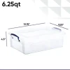 Cheap SsSuperio - 6.25 qt Storage Box - cozylivehome.com | we sell a wide range of comfortable household items Shop All