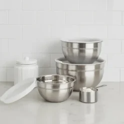 Store STAINLESS STEEL MIXING BOWL SET W/LIDS 1.5QT, 3QT, 5QT - cozylivehome.com | we sell a wide range of comfortable household items Shop All