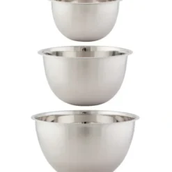 Discount Stainless Steel Mixing Bowl Set/3 - cozylivehome.com | we sell a wide range of comfortable household items Shop All