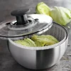 Sale Stainless Steel Salad Spinner - cozylivehome.com | we sell a wide range of comfortable household items Shop All