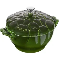 Cheap STAUB ARTICHOKE COCOTTE 3 QT BASIL - cozylivehome.com | we sell a wide range of comfortable household items Shop All