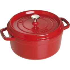 Store STAUB COCOTTE 4 QT ROUND CHERRY - cozylivehome.com | we sell a wide range of comfortable household items Shop All